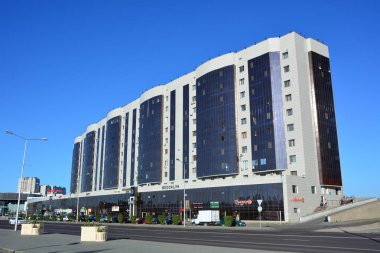 Astana, Kazakistan - modern konut bina