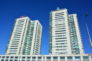 Astana, Kazakistan - modern konut bina