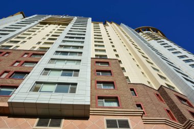 Modern Astana, Kazakistan başkenti bina konut