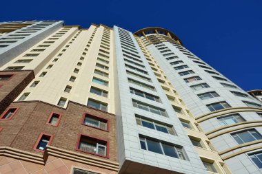 Modern Astana, Kazakistan başkenti bina konut