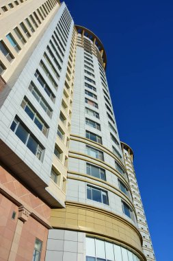 Modern Astana, Kazakistan başkenti bina konut