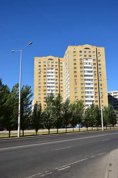Modern Astana Kazakistan Başkenti Bina Konut — Stok fotoğraf