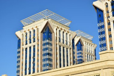 Modern Astana, Kazakistan başkenti bina konut