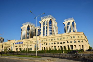 Modern Astana, Kazakistan başkenti bina konut