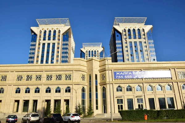 Modern Lakó Épület Astana Kazahsztán Fővárosa — Stock Fotó