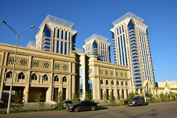 Modern Lakó Épület Astana Kazahsztán Fővárosa — Stock Fotó