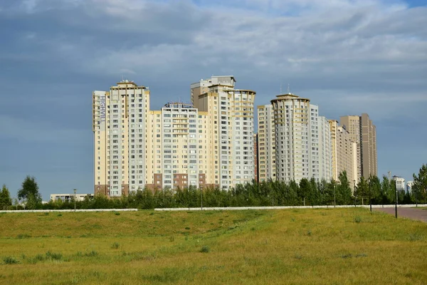 Modern Residential Building Astana Capital Kazakhstan Stock Photo
