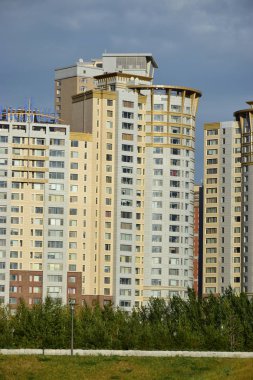 Görünümünde Astana, Kazakistan, Expo 2017 dizi başkenti