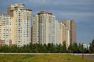 Görünümünde Astana, Kazakistan, Expo 2017 dizi başkenti