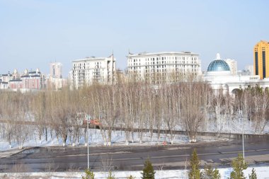 Görünümünde Astana, Kazakistan, Expo 2017 dizi başkenti