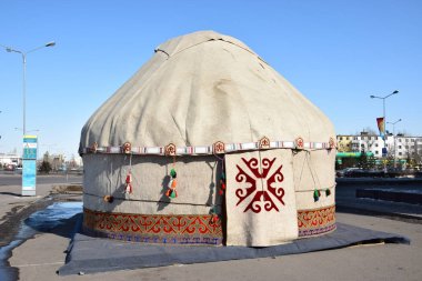 Görünümünde Astana, Kazakistan, Expo 2017 dizi başkenti