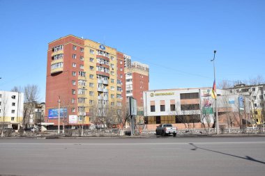 Görünümünde Astana, Kazakistan, Expo 2017 dizi başkenti