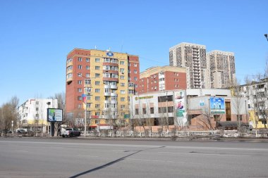 Görünümünde Astana, Kazakistan, Expo 2017 dizi başkenti