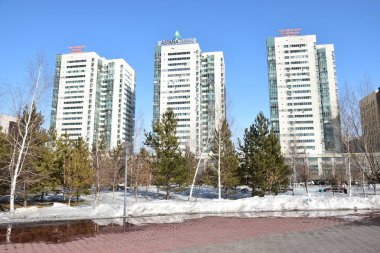 Görünümünde Astana, Kazakistan, Expo 2017 dizi başkenti