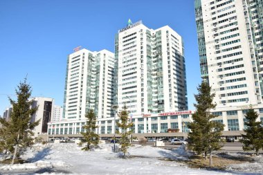 Görünümünde Astana, Kazakistan, Expo 2017 dizi başkenti