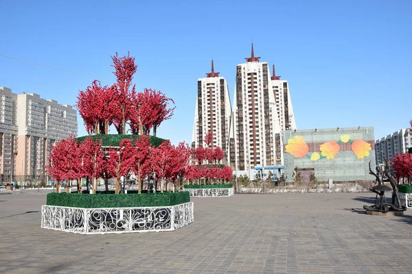 Vista Astana Capital Cazaquistão Sede Expo 2017 — Fotografia de Stock