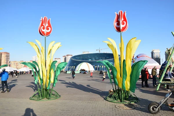 Görünümünde Astana, Kazakistan, Expo 2017 dizi başkenti