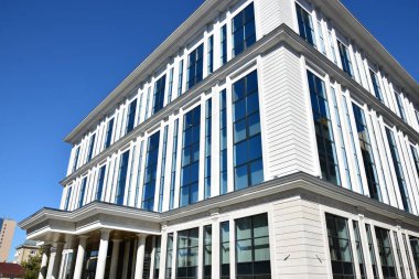 Görünümünde Astana, Kazakistan, Expo 2017 dizi başkenti