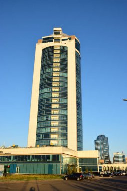 Görünümünde Astana, Kazakistan, Expo 2017 dizi başkenti
