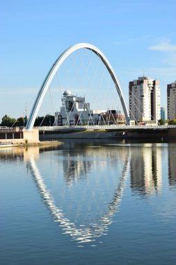 Görünümünde Astana, Kazakistan, Expo 2017 dizi başkenti