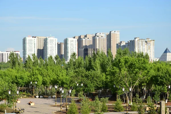 Vista Astana Capital Kazajstán Sede Expo 2017 —  Fotos de Stock