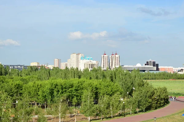 Nézd Astana Kazahsztán Házigazdája Expo 2017 Egy Fővárosában — Stock Fotó