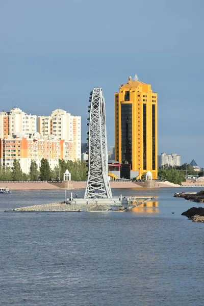 Vista Astana Capital Kazajstán Sede Expo 2017 — Foto de Stock