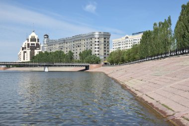 Görünümünde Astana, Kazakistan, Expo 2017 dizi başkenti
