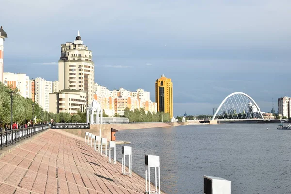 Vista Astana Capital Kazajstán Sede Expo 2017 — Foto de Stock