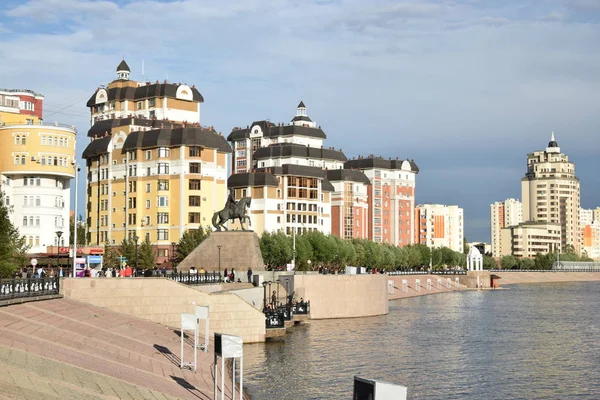 Weergave Astana Hoofdstad Van Kazachstan Gastheer Van Expo 2017 — Stockfoto