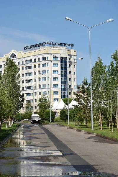 Vista Astana Capital Cazaquistão Sede Expo 2017 — Fotografia de Stock