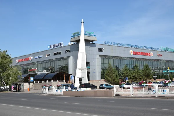 Vista Astana Capital Cazaquistão Sede Expo 2017 — Fotografia de Stock