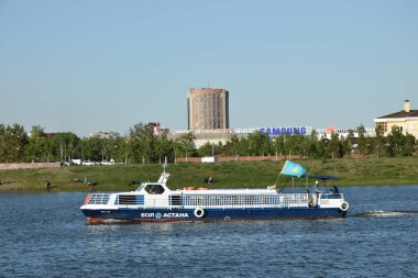 Görünümünde Astana, Kazakistan, Expo 2017 dizi başkenti