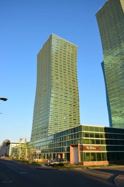 Görünümünde Astana, Kazakistan, Expo 2017 dizi başkenti