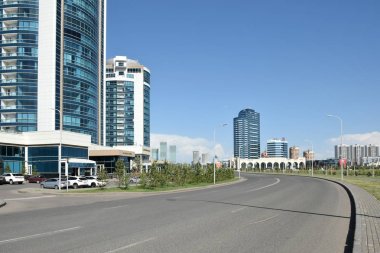 Görünümünde Astana, Kazakistan, Expo 2017 dizi başkenti