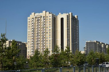 Görünümünde Astana, Kazakistan, Expo 2017 dizi başkenti