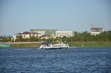 Görünümünde Astana, Kazakistan, Expo 2017 dizi başkenti