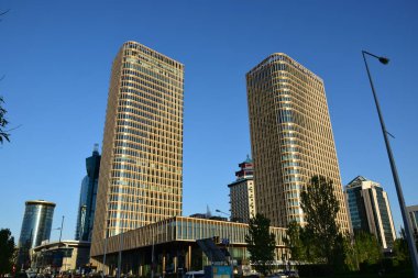 Görünümünde Astana, Kazakistan, Expo 2017 dizi başkenti