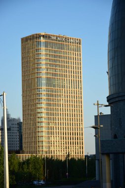 Görünümünde Astana, Kazakistan, Expo 2017 dizi başkenti