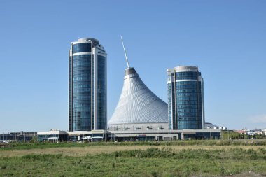 Görünümünde Astana, Kazakistan, Expo 2017 dizi başkenti