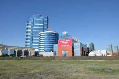 Görünümünde Astana, Kazakistan, Expo 2017 dizi başkenti