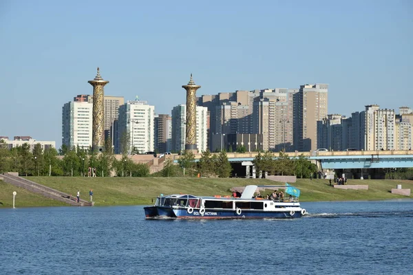 View Astana Capital Kazakhstan Host Expo 2017 — Stock Photo, Image