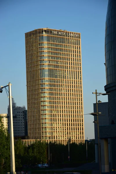 Vista Astana Capital Cazaquistão Sede Expo 2017 — Fotografia de Stock