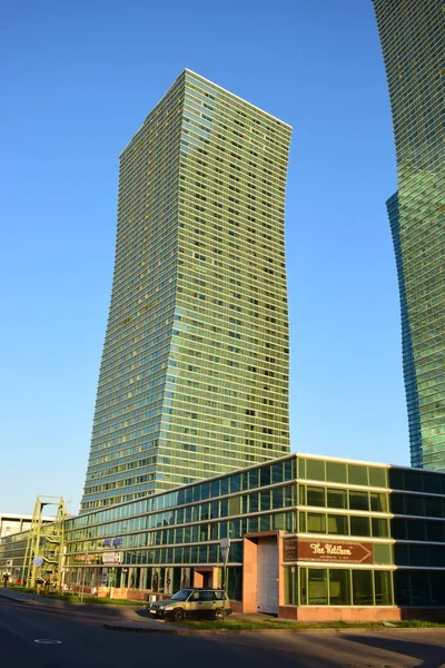 Vista Astana Capital Cazaquistão Sede Expo 2017 — Fotografia de Stock