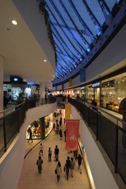 Astana (Nur-Sultan), Kazakistan - Astana 'daki KHAN SHATYR eğlence merkezi (Nur-Sultan), Kazakistan' ın başkenti