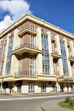 Görünümünde Astana, Kazakistan, Expo 2017 dizi başkenti