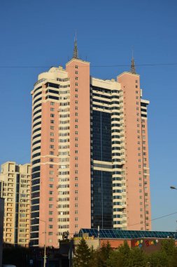 Görünümünde Astana, Kazakistan, Expo 2017 dizi başkenti