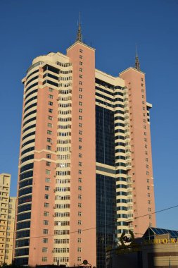 Görünümünde Astana, Kazakistan, Expo 2017 dizi başkenti