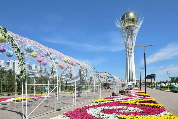Görünümünde Astana, Kazakistan, Expo 2017 dizi başkenti