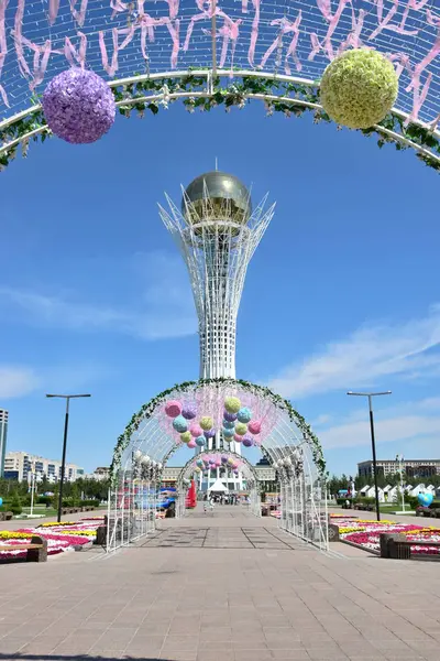 Görünümünde Astana, Kazakistan, Expo 2017 dizi başkenti
